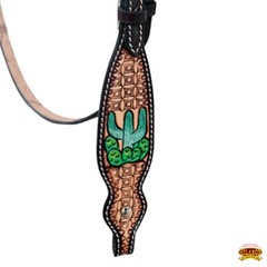 Western Headstall and Breast Collar Set HILASON Tooled Leather Horse Bridle Tack