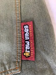 Vintage 90s Fresh Jive Corduroy Skate Shorts Made in USA XL Baggy Streetwear