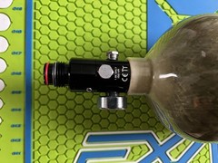 Empire 68 CI / 4500 PSI & Regulator Paintball Natural Carbon Fiber HPA Air Tank