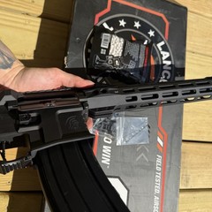 Lancer Tactical Gen 4 Predator 13″ Airsoft AEG Aster II Bluetooth ETU Black