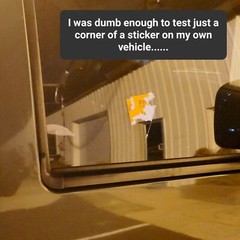 Bad Parking Stickers (20 Pack) Parking Violation Eggshell Sticker Hard to Remove