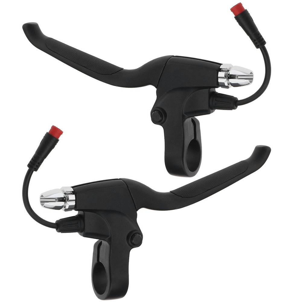LT Easiyl 1 Pair Electric Scooter Brake Lever, Left show as picture, Black
