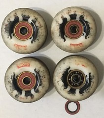 Globe Skateboard Wheels With Fkd Swiss Bearings