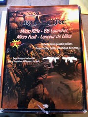 6x Crossfire TOY Micro Rifle BB Launcher shoots 6mm plastic pellets mini gun