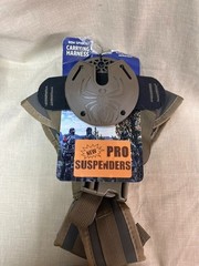 Bow Spider Univ Hands-Free Pro Suspenders Carrying Harness Tan