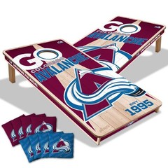 Cornhole Boards Colorado Avalanche 2×4 Pro Foldable Legs Resin Bags