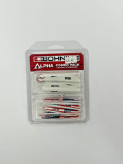 Boning Alpha Vanes American Flag/White