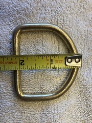 36 2 1/2” D Rings