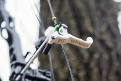 B3 Archery Ghost 3 Finger Handle Back-Tension Release Textured Coated White
