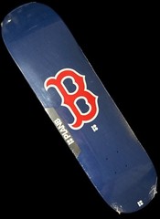 RARE Plan B Boston Red Sox Skateboard Deck Red Blue MLB Team Baseball BRAND NEW