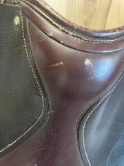 Granada Deep Seat All-Purpose English Saddle 17” Used Normal Wear With 2 Pads