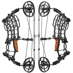 Steel Ball Dual-use Bow Kit Arrows 30-60lbs Hunting Shooting Fishing Archery AU
