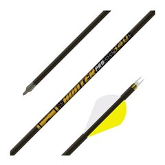 Gold Tip Hunter Pro 400 Carbon Hunting Arrows with Accu-Lite Nocks (Pack of 12)