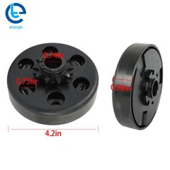Centrifugal Clutch 3/4 Bore 10T For #40 41 420 Chain Go Kart Mini bike 10 Tooth