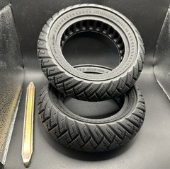 2 PCS 10×3.0 255×80 (80/65-6) Solid Tire,10 Inches Electric Scooter Wheels 10…
