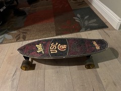Lost USC skateboard surf style barley used