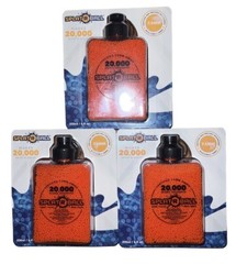 3X New Sealed SplatRball 20,000 Rounds 7.5mm Orange Ammo Certified Splat-R-Ball