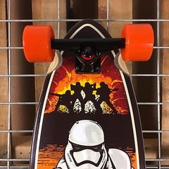 New Santa Cruz Star Wars Stormtrooper Cruzer Complete Skateboard – 36in x 9.3in