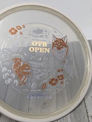New MVP 2026 OTB Open Proton Reactor MidRange Disc Golf Disc 177 Grams CLEAR