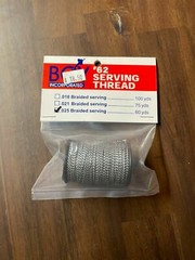 BCY #62 Braided Center Serving Material