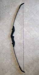 Recurve Bow 57″ Inch Longbow with a 16″ Inch Ambidextrous Handle