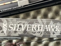 Silverhawk RH Compound Bow 35-50 lb Draw 25-27in Gray/Black Case