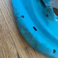 Razor RipStik Brights Collection Caster Board RARE Orange & Teal For Parts Only