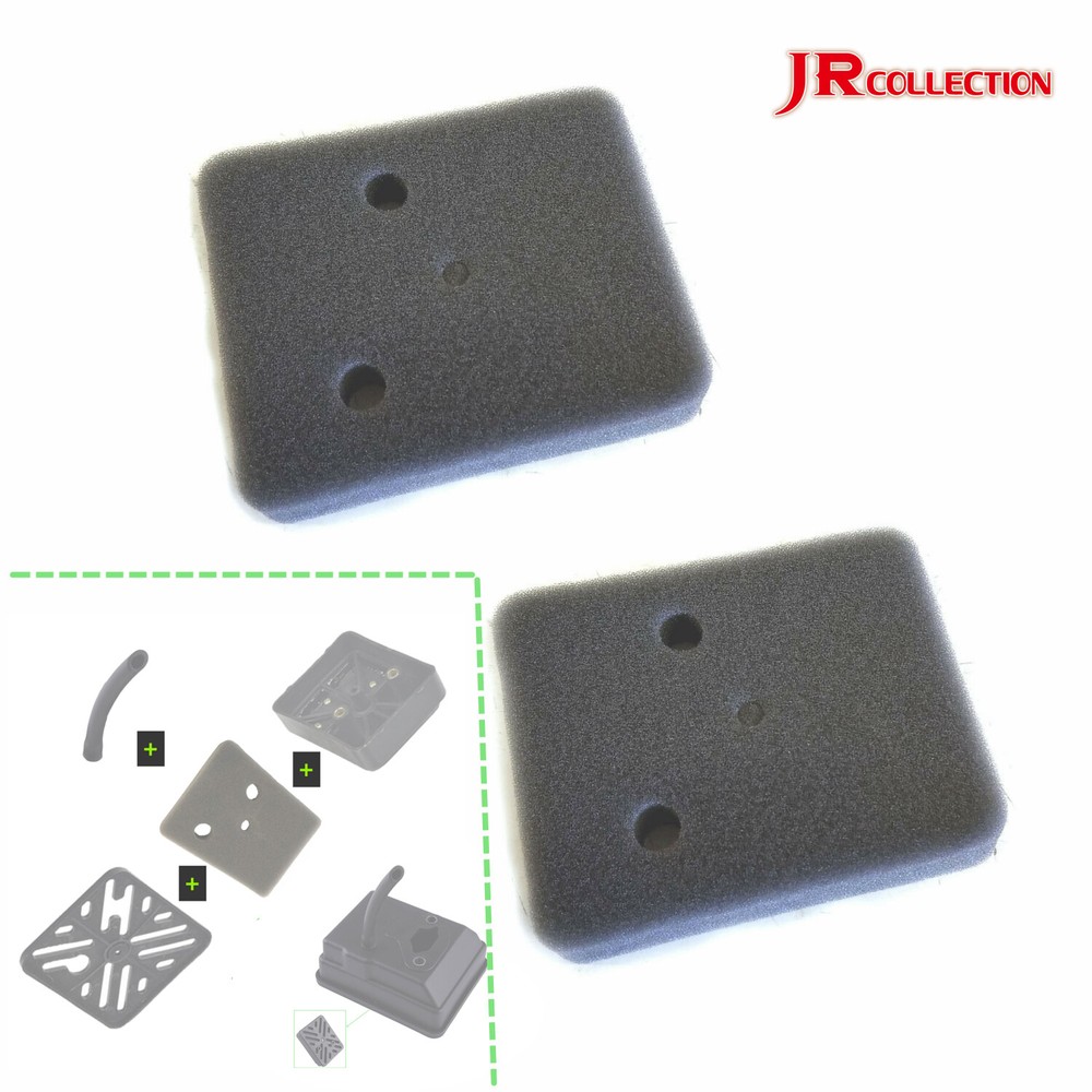 2 Foam air filter for 2.8 HP 97cc Engines, Baja Doodle Bug Mini Bike DB30R-239