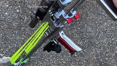 995mm Long Rod Slingshot Catapult Hobby Paper Target Training Practice Toy