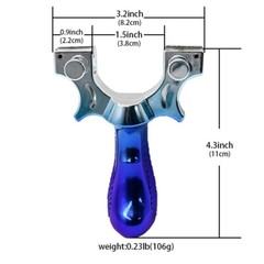 Hunting Professional Catapult Laser Slingshot With Rubber Aim Point Target HOT