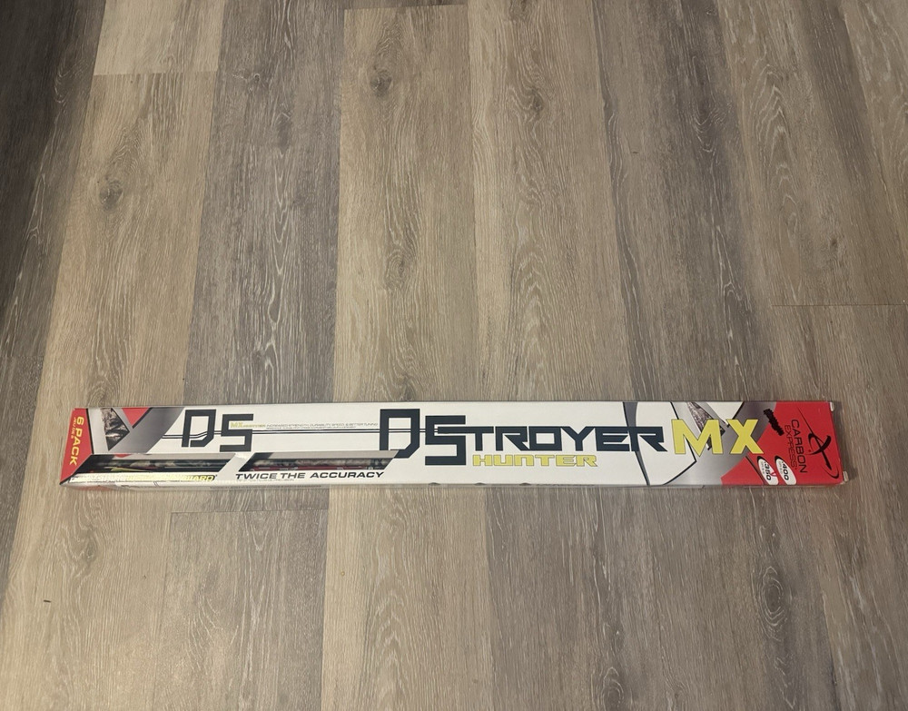 Carbon Express D-Stroyer MX Hunter Carbon Arrows 350 Spine 30 in 6-Pack