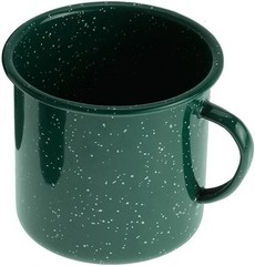 GSI Outdoor 25208 Green Enamel Cup Mug Camping 12 oz Pack of 1
