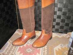 Steve Madden Women’s Ritte Riding Tall Knee High Pull on Leather 8M