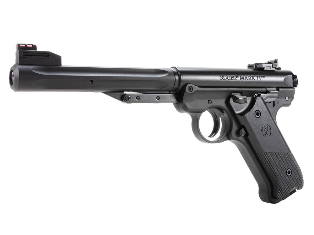 Ruger Mark IV Breakbarrel Spring Piston .177 Cal Pellet Air Pistol – Black