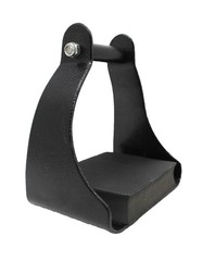 Challenger 6″ Aluminum Endurance Stirrups Lightweight Black Trail Riding Stirrup