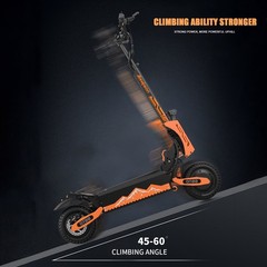 Electric Scooter for Adult 5600W Dual Motor 50MPH 60V 27AH Folding Fast Escooter