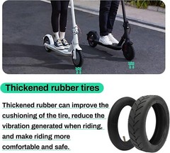 8.5″ Tire & Tube, 50/75-6.1 Scooter Replacement Tire for Gotrax Gxl V2/ Xiaomi M