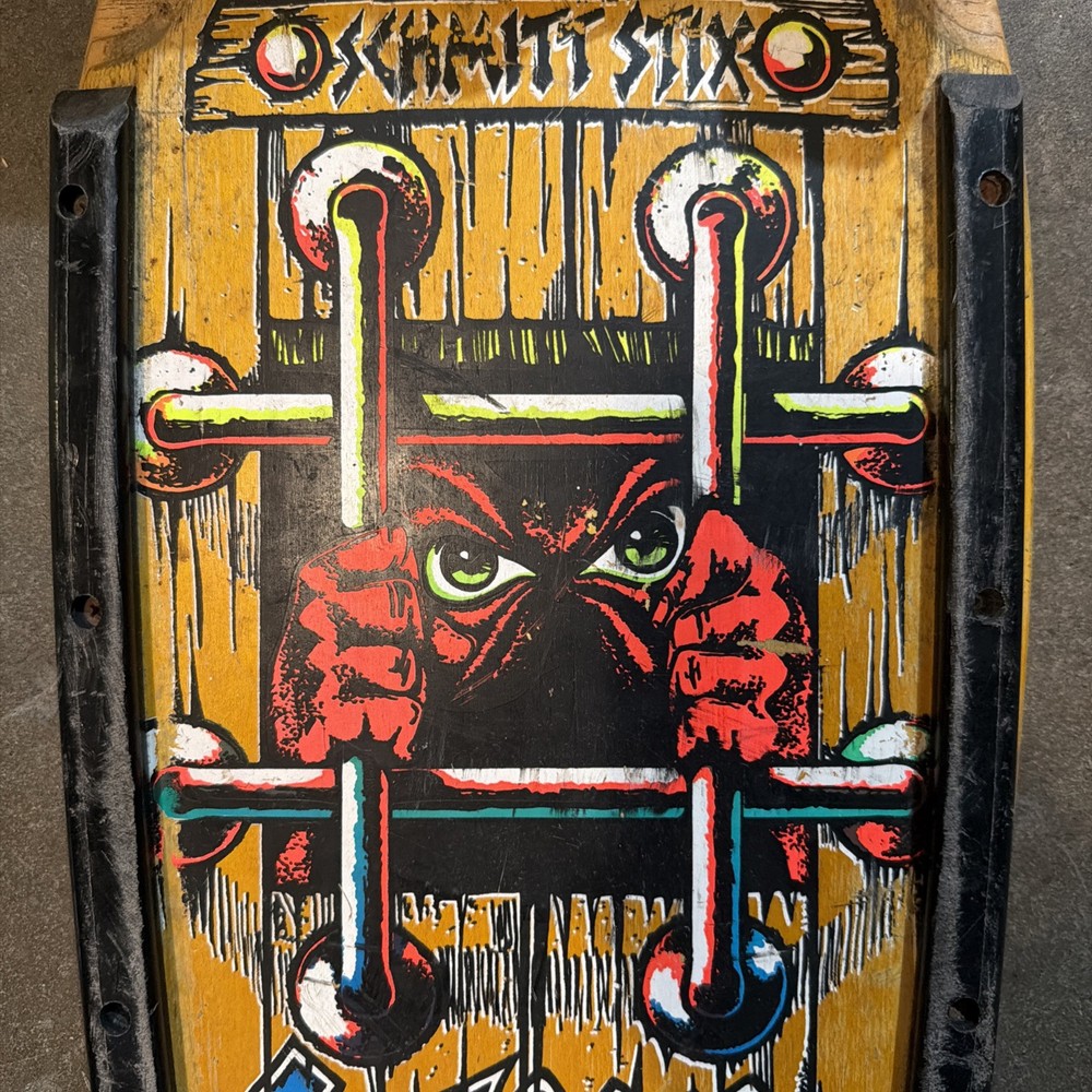 Orignial SCHMITT STIX Jailbird Lucero Skateboard Deck Rare