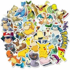 100Pcs Vinyl Anime Sticker Bomb Laptop Luggage Skateboard Fridge Decals Pack Lot