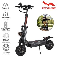 Adult Electric Scooter 2Wheel 5600W 50 MPH E-Scooter Urban Commuter 60V 33AH