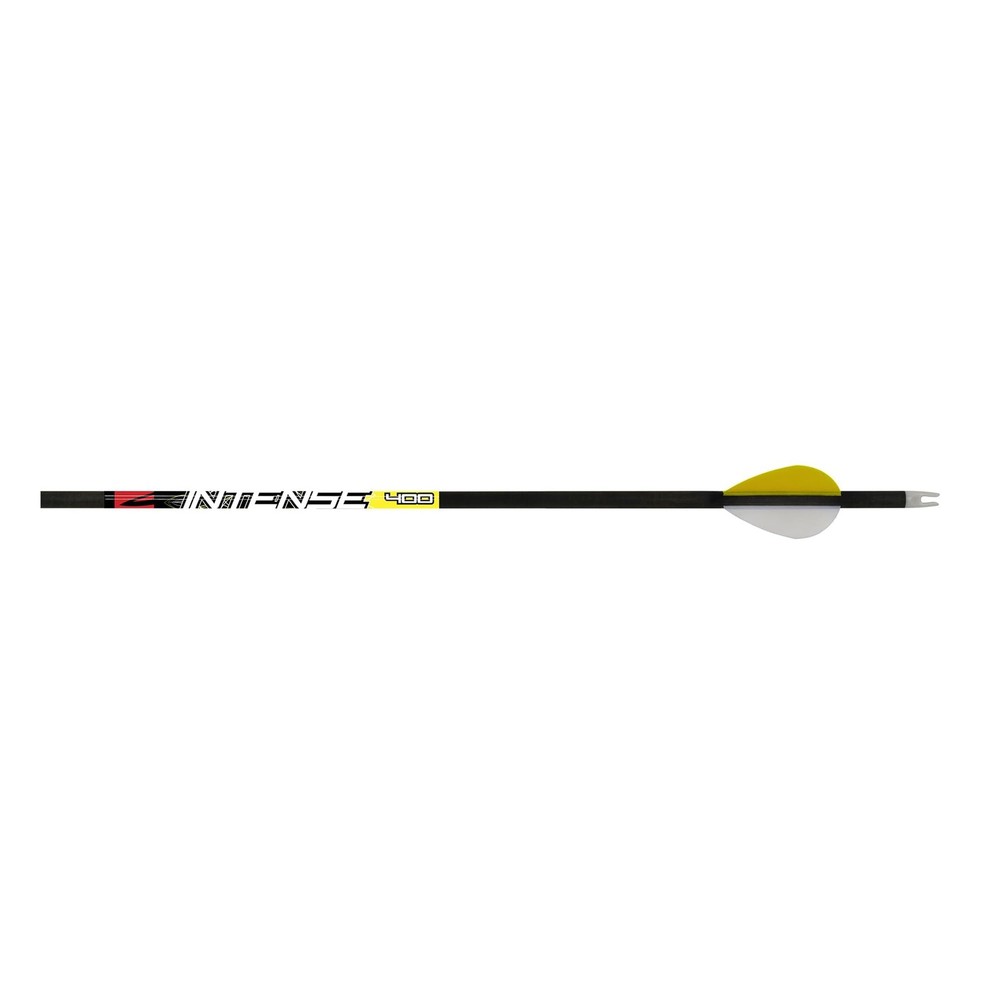 Instinct Intense 3-Pack Arrows 400 Spine 29″ – Pre-Cut – Arrows with .005″ St…