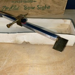 Vintage ZIP KLIK Archery Long or Recurve Bow Archery Sight RARE