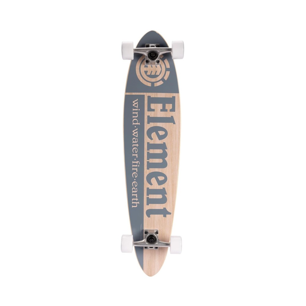 Element Skateboard Pintail Section Wood 8.5 Deck X 36 Long Board Complete Seal