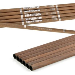 12X 31″ Pure Carbon Arrows 5″ Natural Feather SP340-600 Recurve Bow Hunting