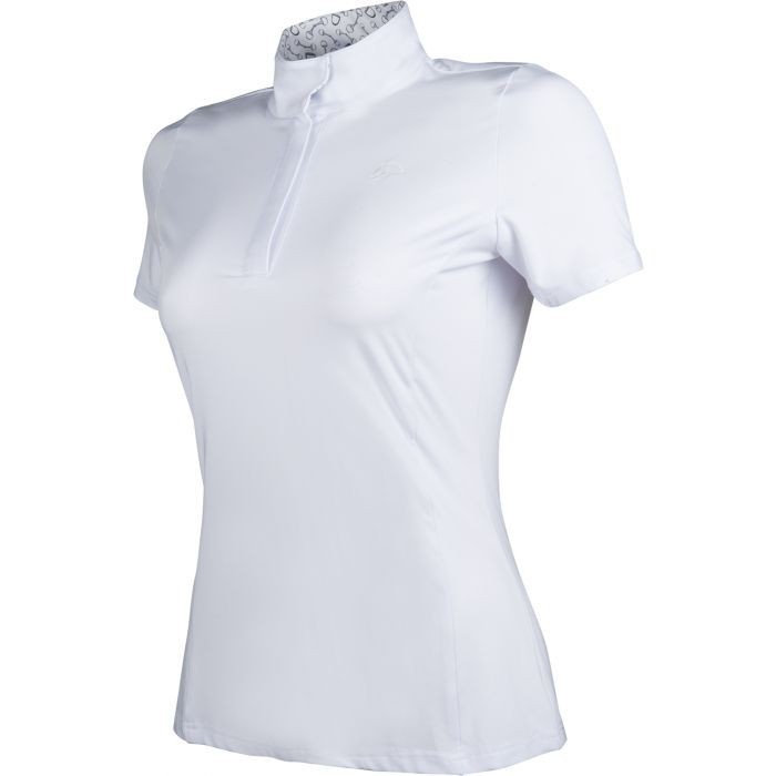 Short sleeve equestrian show shirt large size