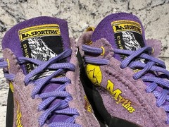 LA SPORTIVA Mythos Purple Rock Climbing Shoes Women’s Size 39 / US 8.5 Italy GUC