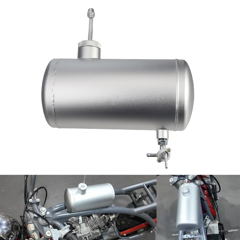 10 x 4.5″ Aluminum Welding Gas Fuel Tank Cylinder Fit Predator 212cc 196cc 6.5HP
