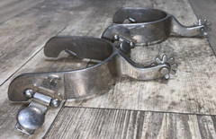 2 1/2 MYLERS TOKLAT F17 WESTERN SPURS WITH SPINNING ROWELS