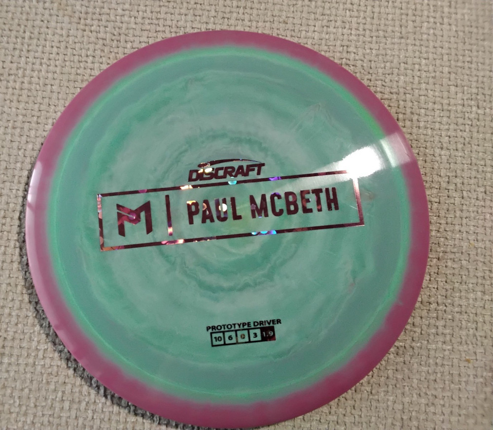 NEW Discraft Anax Prototype ESP 173-174 g Paul McBeth Limited Edition Driver