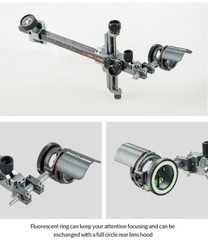 Compound Bow Scope Sight Pin 2x 4x 6x 8x Lens 28mm Sunshade Archery Hunting